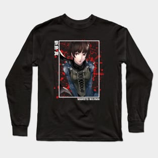 Makoto Niijima Persona 5 Long Sleeve T-Shirt